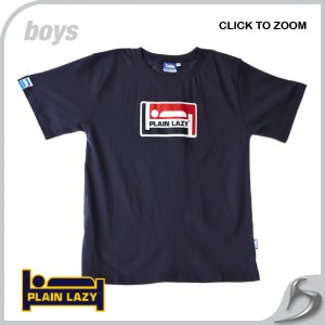 T-Shirts - Plain Lazy Champion Boys