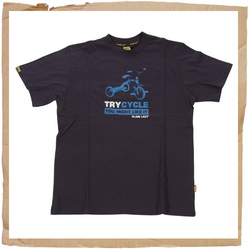 Try Cycle Tee Navy
