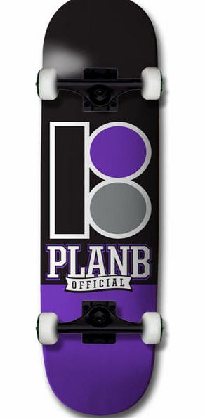 Plan B Banner Complete Skateboard - 7.625 inch