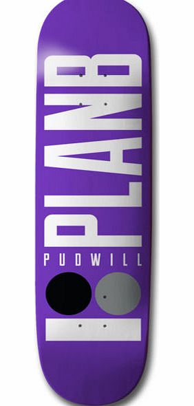 Plan B Pudwill Basics Pro Spec Skateboard Deck -
