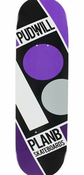 Pudwill Slanted Skateboard Deck - 8 inch
