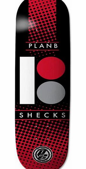 Plan B Sheckler Half Tone Skateboard Deck - 7.75