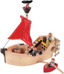 Plan Toys 6105 Pirate Ship