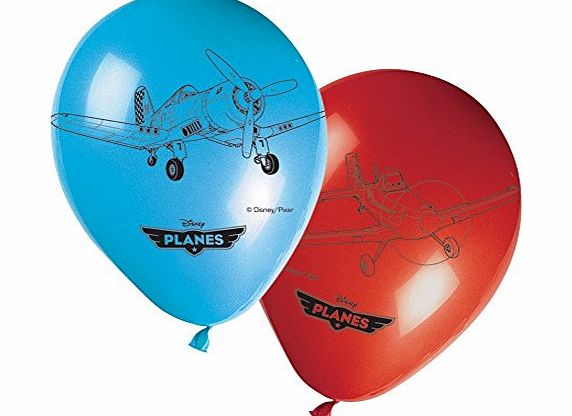 Planes 8 Disneys Planes Dusty And Ripslinger Printed Party Balloons
