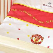 Manchester United - Cot Quilt.