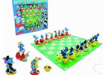 Smurfs Chess Set