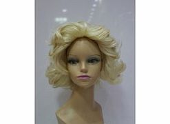 Platinum Blonde Daily Synthetic Hair - Wavy