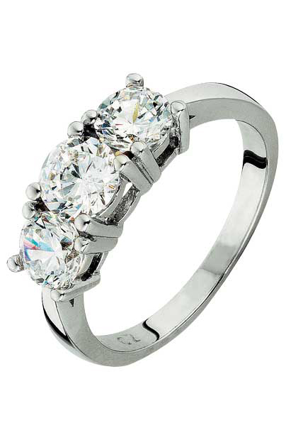Platinum Couture Platinum Plated Sterling Silver 1.5ct Look 3