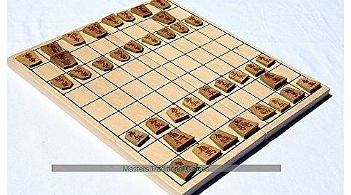 Shogi (Japanese Chess) set with folding board