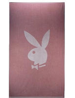 Playboy Classic Beach Towel Pink