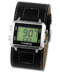 Playboy Gents LCD Watch