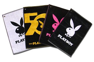 Playboy Rabbit Head Woven Towel