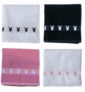 Playboy Towel with Playboy Bunny - Choice of 4