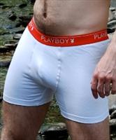 Playboy Trunk (Red - White)