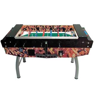 Player FAS Talking Table Football Game in Black