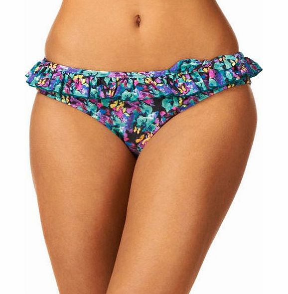 Playful Promises Womens Playful Promises Exotic Parrot Frilly