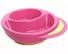 Easy Grip Suction Divider Bowl Pink /