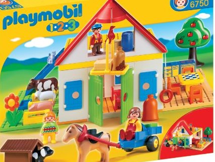 Playmobil 1.2.3 6750 123 Large Farm
