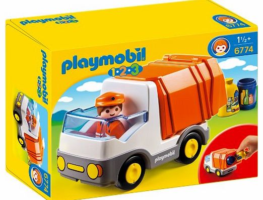 Playmobil 1.2.3 6774 123 Recycling Truck