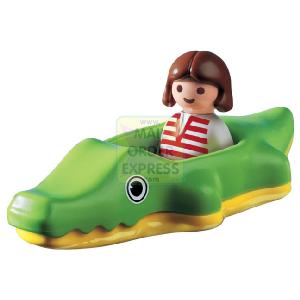 Playmobil 1 2 3 Child Crocodile