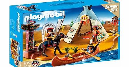 Playmobil 4012 - Super set - Native American Camp