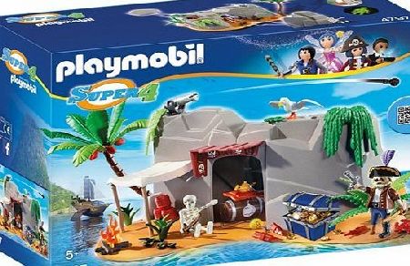 Playmobil 4797 Super 4 Gunpowder Island Hideout