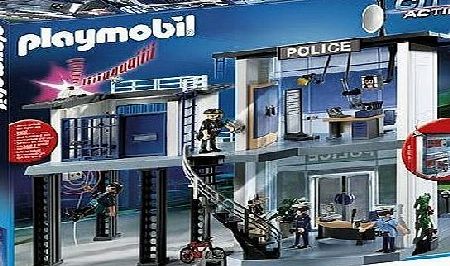 Playmobil 5182 City Action Police Station with Alarm System