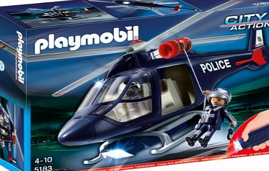 Playmobil 5183 City Action Police Helicopter