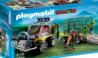 Playmobil 5236 Dinos Transport Vehicle with Baby T-Rex