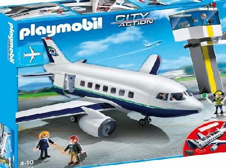 Playmobil 5261 City Action Airport Cargo and Passenger Jet