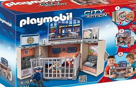 Playmobil 5421 My Secret Police Station Play Box