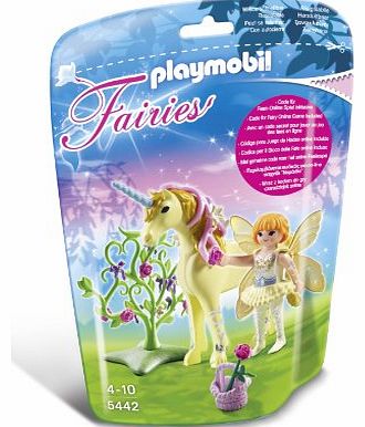 Playmobil 5442 Flower Fairy with Unicorn Sun Beam