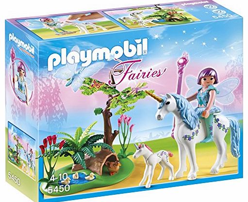 Playmobil 5450 Fairy Aquarella in the Unicorn Meadow