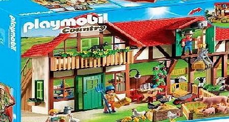 Playmobil 6120 Country Large Farm with over 15 Animals