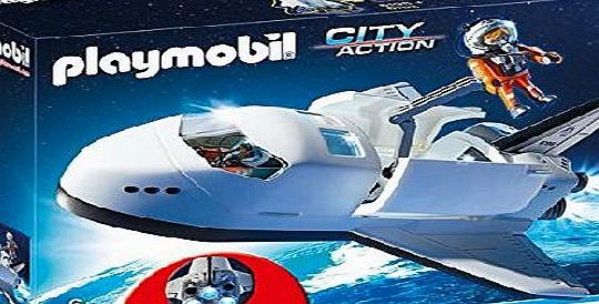 Playmobil 6196 City Action Space Shuttle with Lights