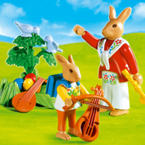 Playmobil - Bunnies Music Lesson 4456