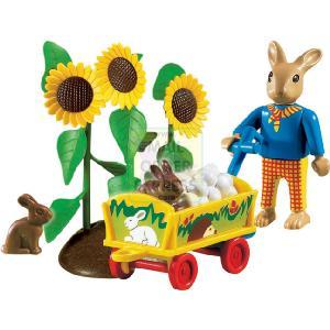Bunny With Wagon