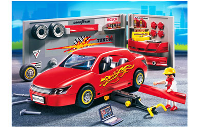 playmobil Car Repair and Tuning Shop 4321