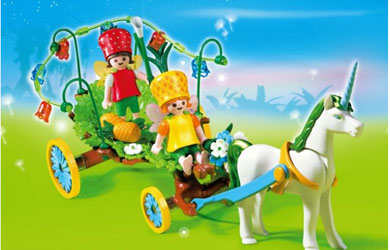 playmobil Carriage with Unicorn 4195