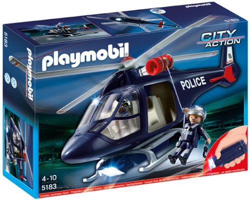 Playmobil City Action 5183 Police Helicopter