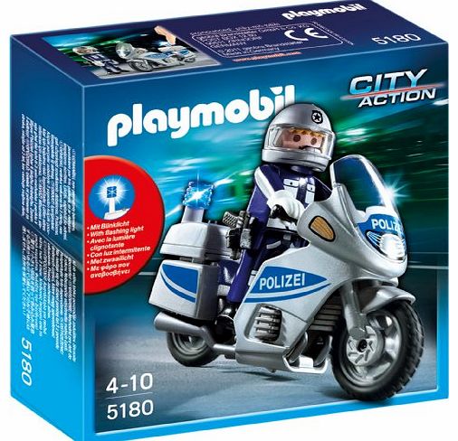 Playmobil City Action 5185 Police Motorbike