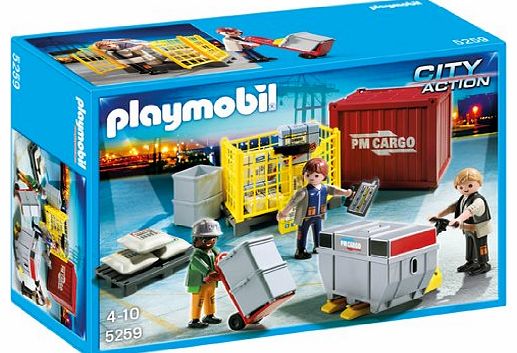 Playmobil City Action 5259 Cargo Loading Team