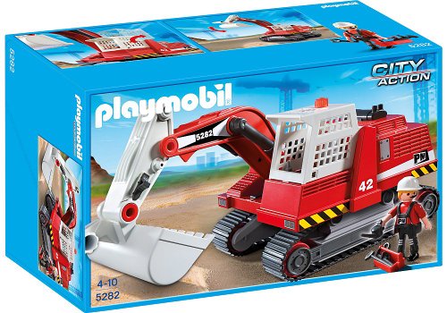 Playmobil City Action 5282 Construction Excavator