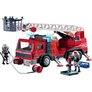 Playmobil City Life Fire Rescue Ladder Truck