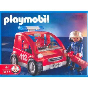 Playmobil City Life Rescue Fire Chief Car