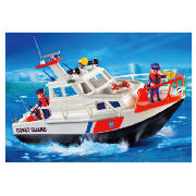 Playmobil Coast Guard Boat