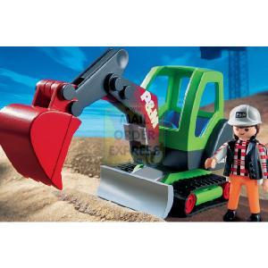Playmobil Construction Mini Digger Excavator
