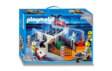 playmobil Construction Site SuperSet 4135