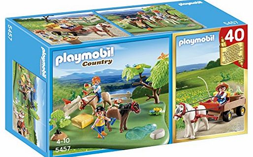 Playmobil Country 5457 Pony 40th Anniversary Compact Set