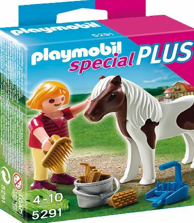 PLAYMOBIL Girl with Pony 5291